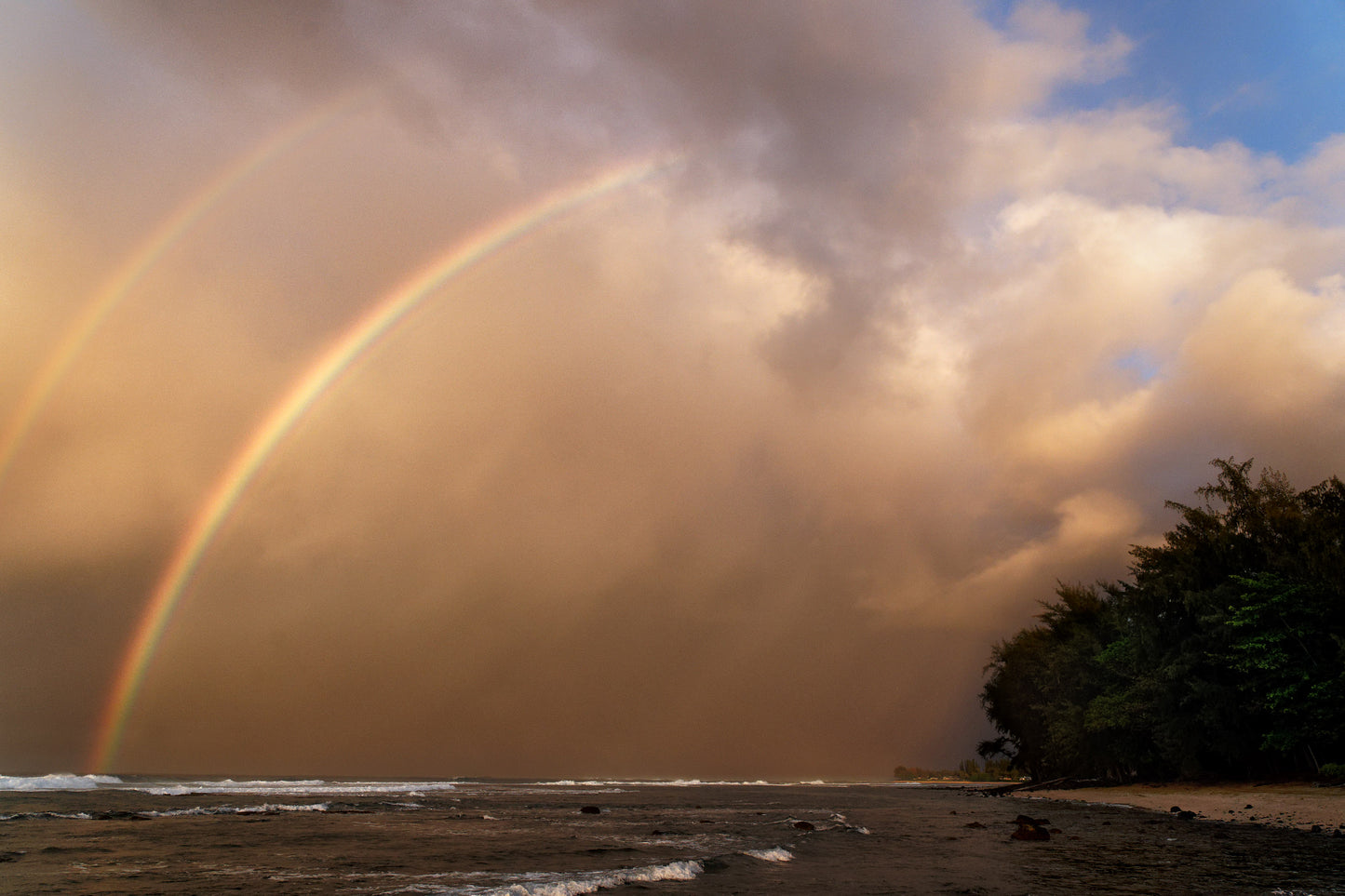 Rainbows and Squalls from Paweaka, 2022