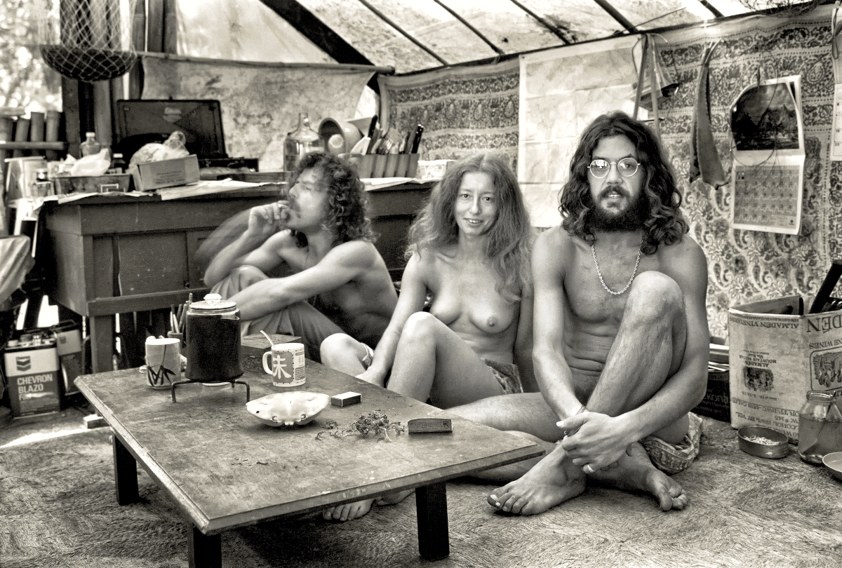 Paolo, Sharon and Roberto, 1977