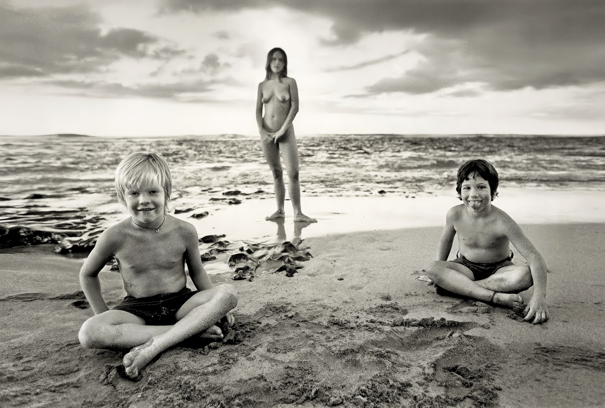 Bok, Jeannie and Gary, 1977