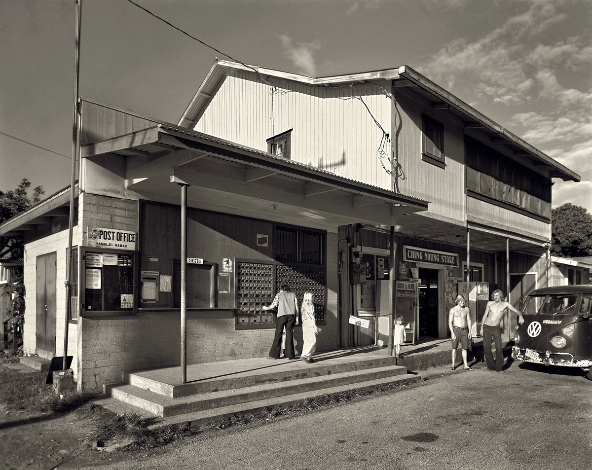 Ching Young Store and Hanalei Post Office, 1976 Wehrheim Photography