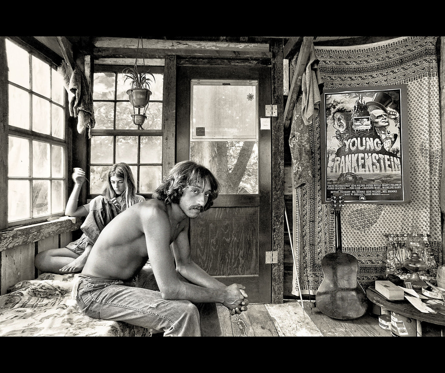 Diane and Richie, 1976 - Framed Print