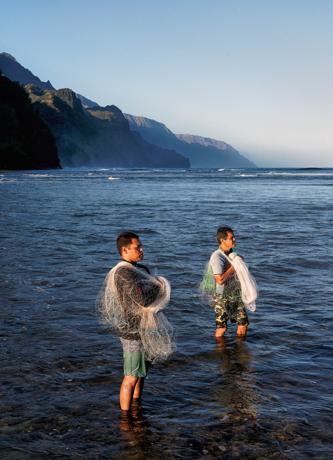 Kanoe and Keli’i Alapai on Wele’ula, 2022