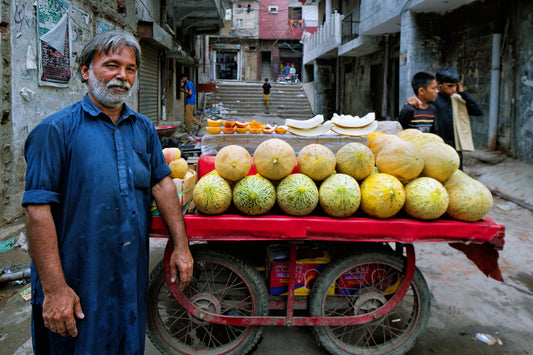 Fruit Seller, Heera Mandi, Pakistan 2023