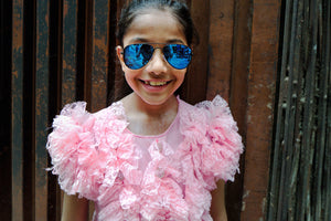 Girl in Pink Dress, Heera Mandi, Pakistan 2023