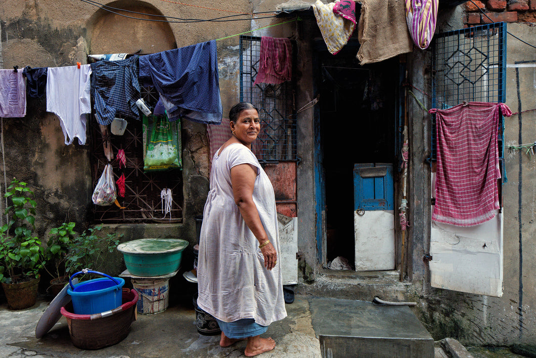 Woman Doing Laundry, Kolkata 2023