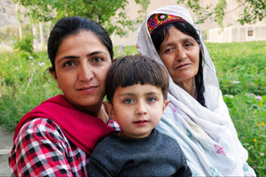 Three Generations of a Wakhi Family, Chipursan Valley, Hunza, Pakistan 2023
