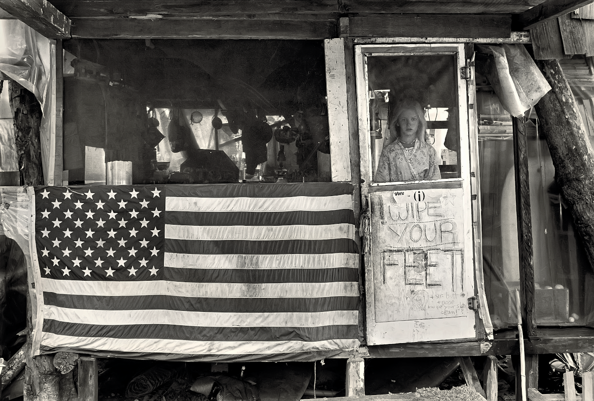 Alpin at the door, 1976