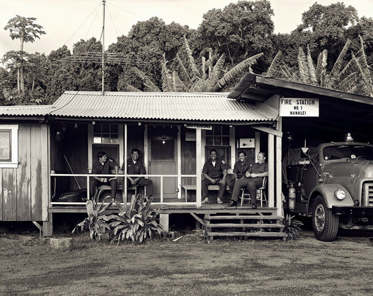 Hanalei Fire Station, 1976