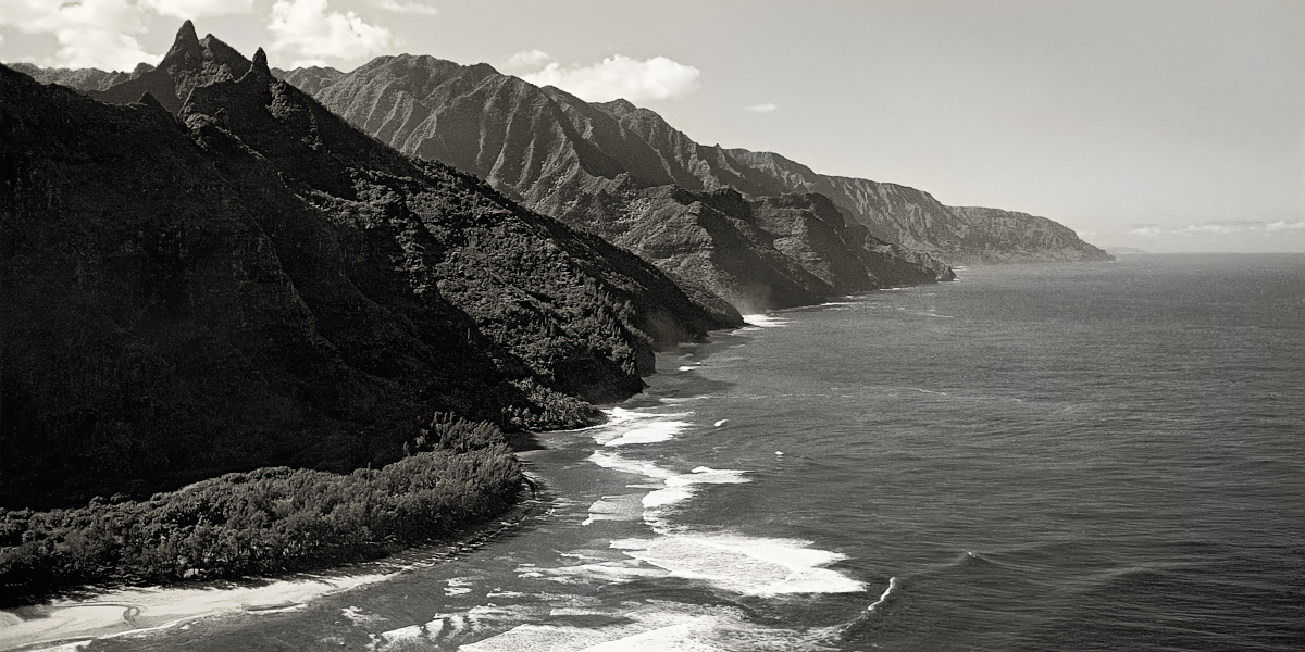 Taylor Camp Wide Aerial, 1976