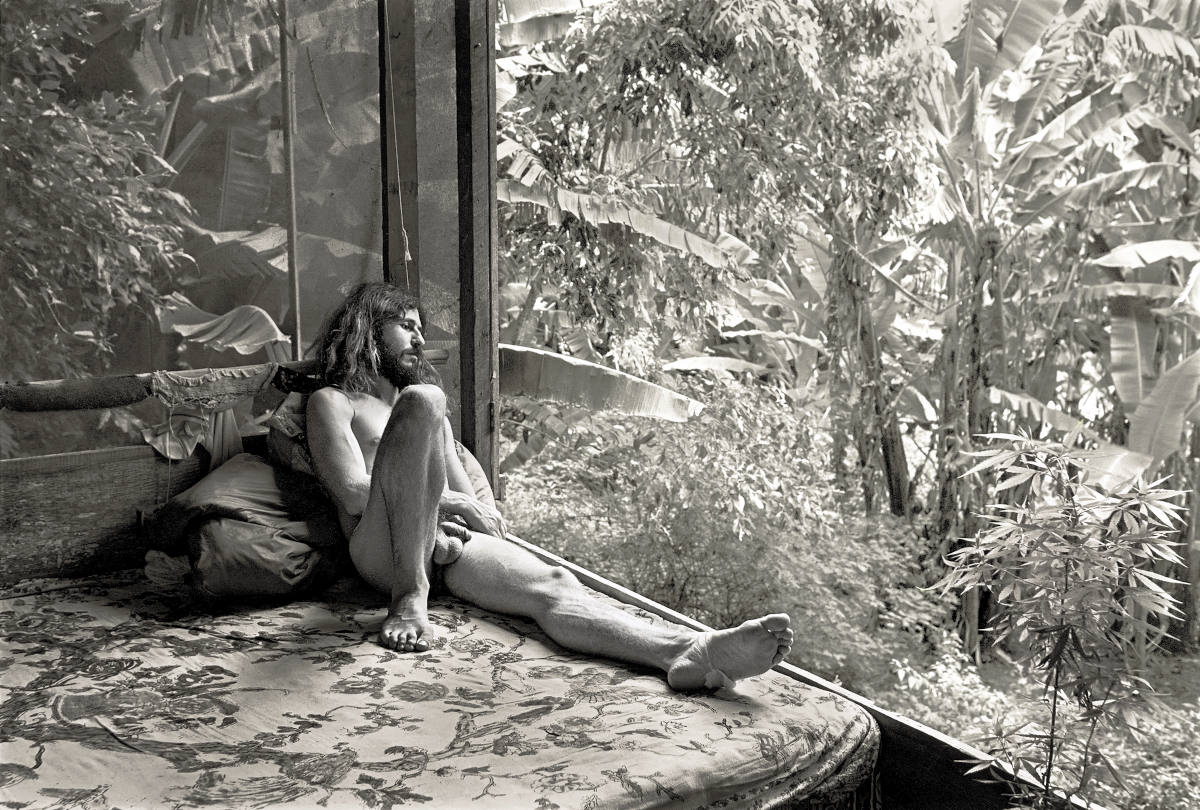 Tony on bed, 1976