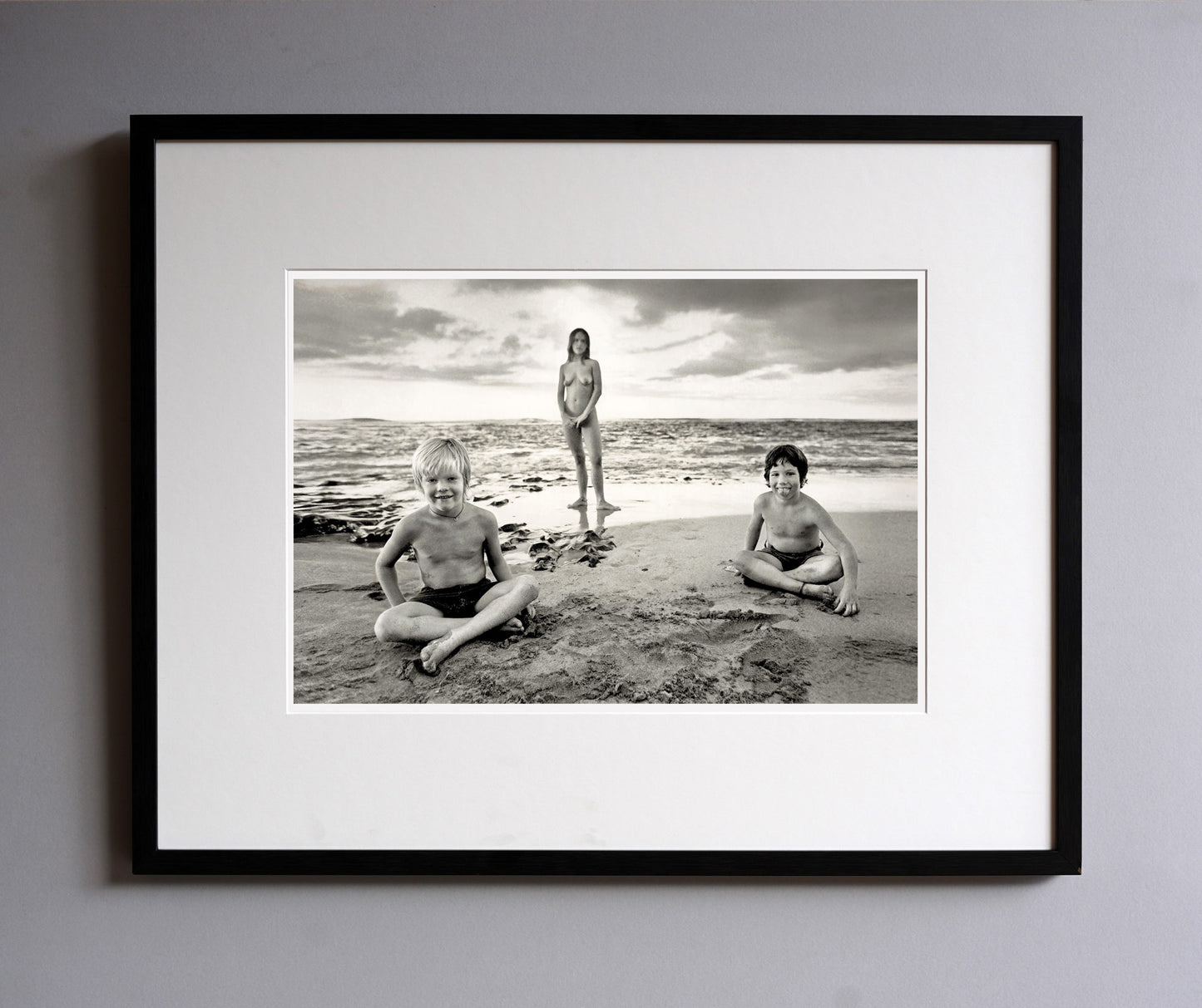 Bok, Jeannie and Gary, 1977 - Framed Print