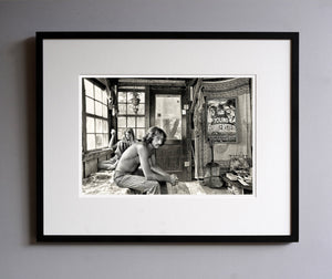 Diane and Richie, 1976 - Framed Print