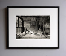 Load image into Gallery viewer, Diane upstairs in the bedroom, 1976 - Framed Print
