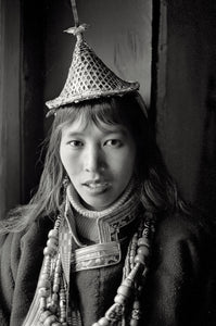 Pem in her Pema Chorten, Lingkhatang 2004