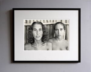 Teri and Debi Green, 1976 - Framed Print